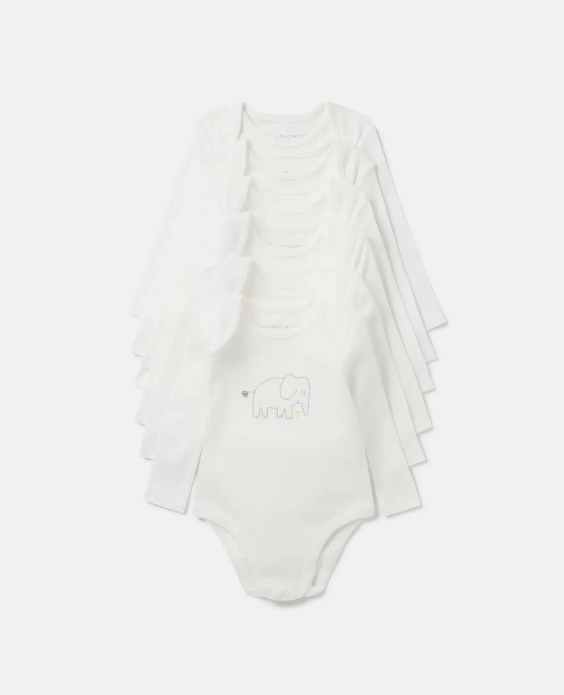 7 Pack Of Animal Print Days Of The Week Bodysuits