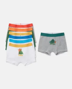 7 Pack Of Bear Badge Days Of The Week Boxers