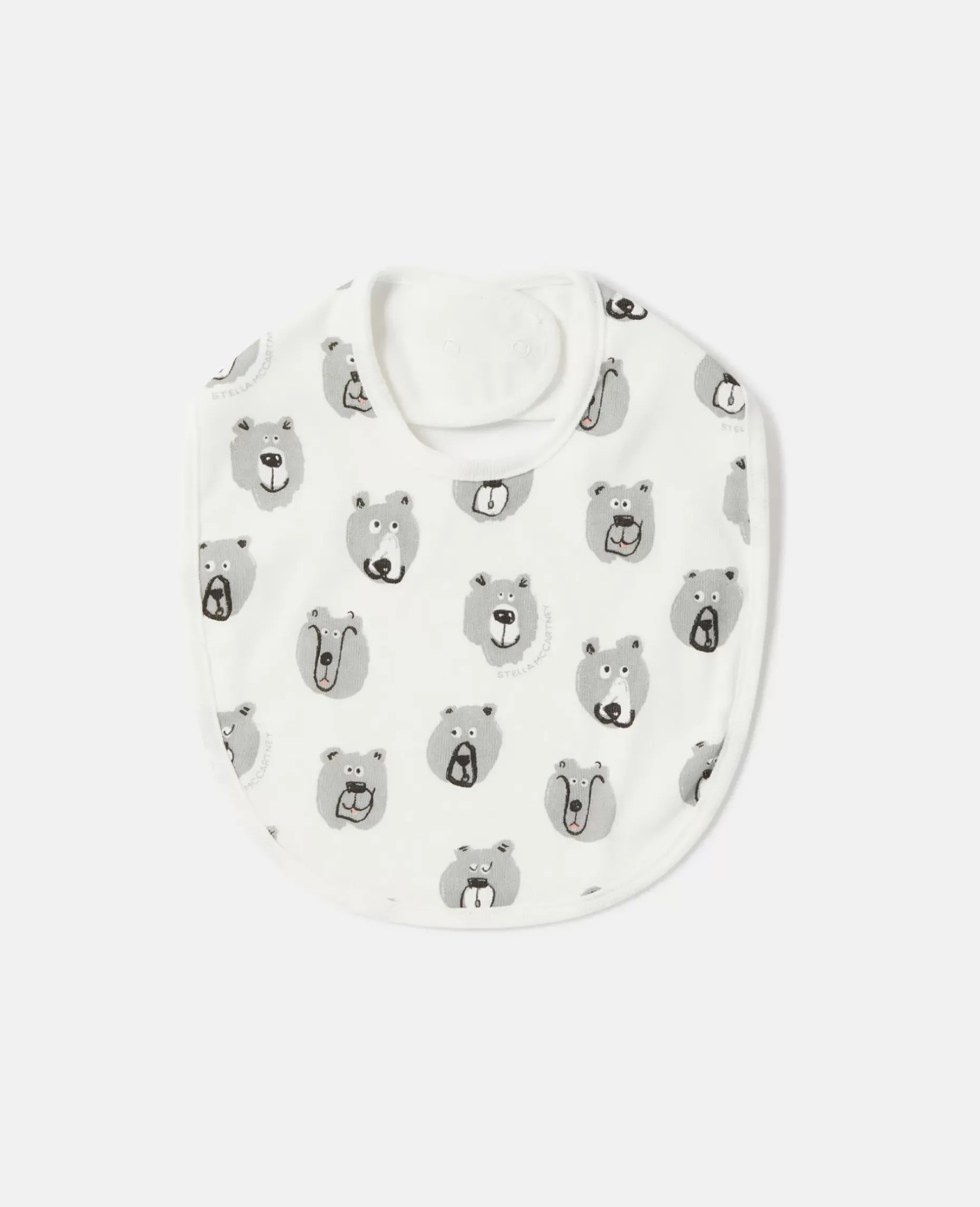 2 Pack Of Bear Print Bibs