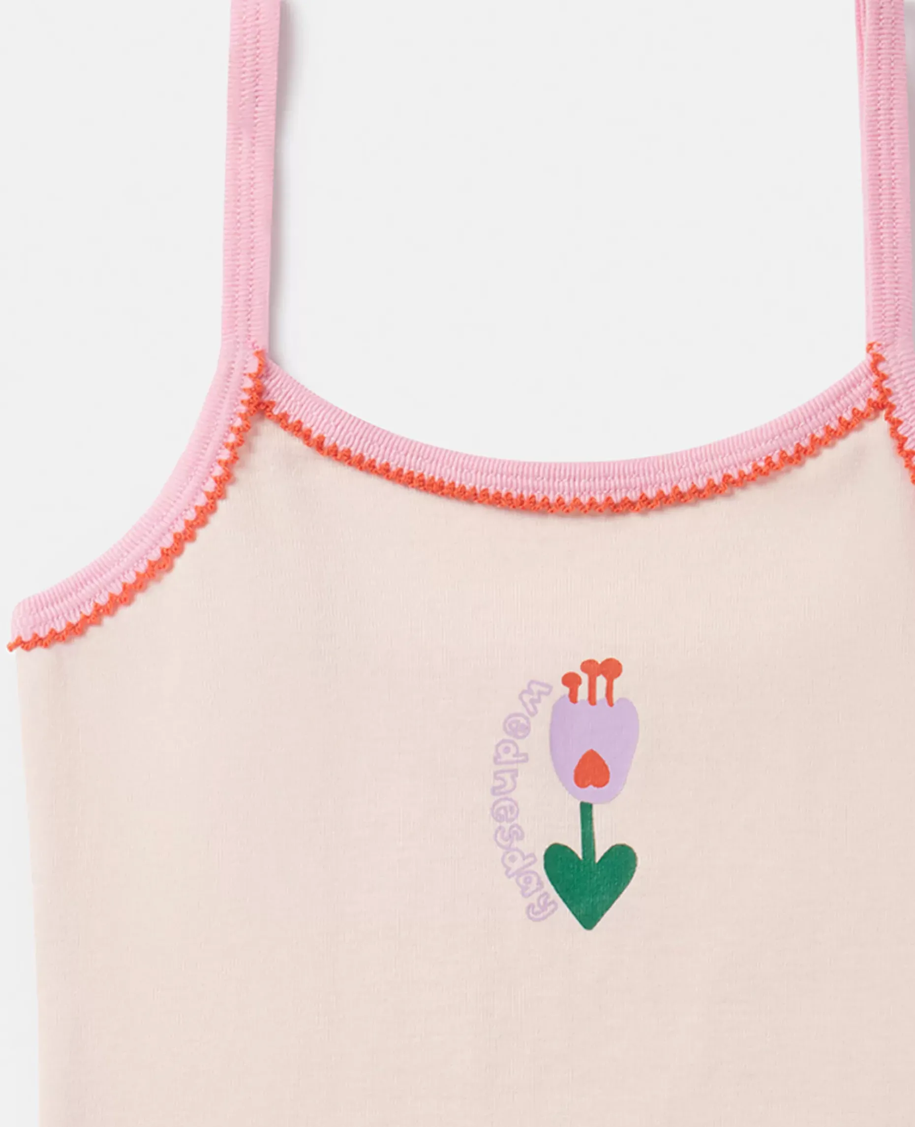 7 Pack Of Flower Print Days Of The Week Vests