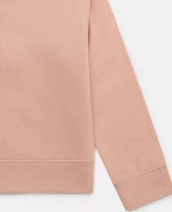 Acorn Embroidery Collared Sweatshirt