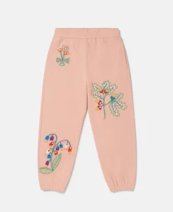 Acorn Embroidery Joggers