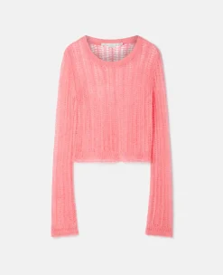 Airy Lace Knit Jumper
