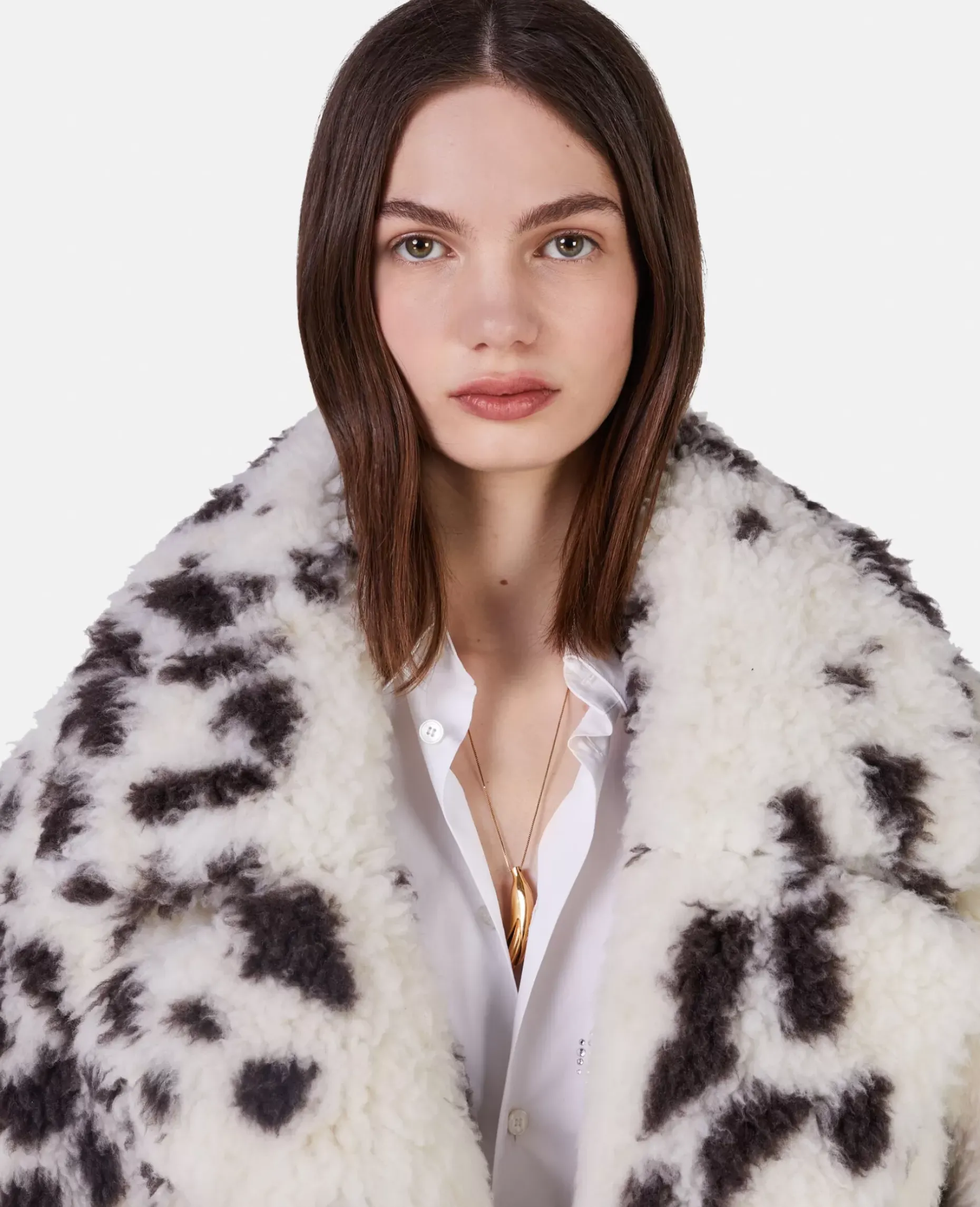 Appaloosa Print Teddy Jacket