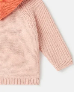 Apple Hooded Cardigan