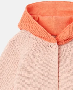 Apple Hooded Cardigan