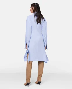 Banana Sleeve Shirt Dress
