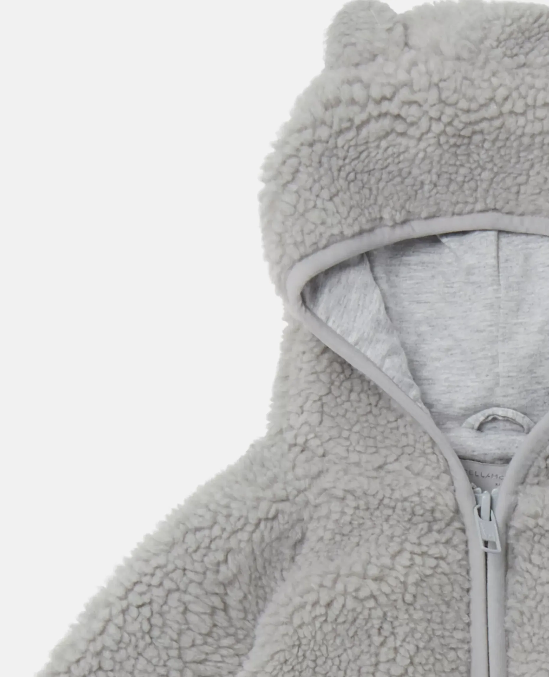 Bear Ear Hooded Fleece Jacket