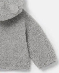 Bear Ear Hooded Fleece Jacket