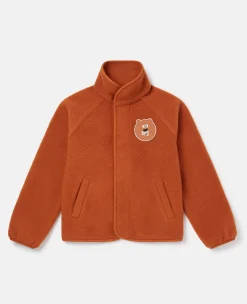 Bear Patch Fleece Jacket
