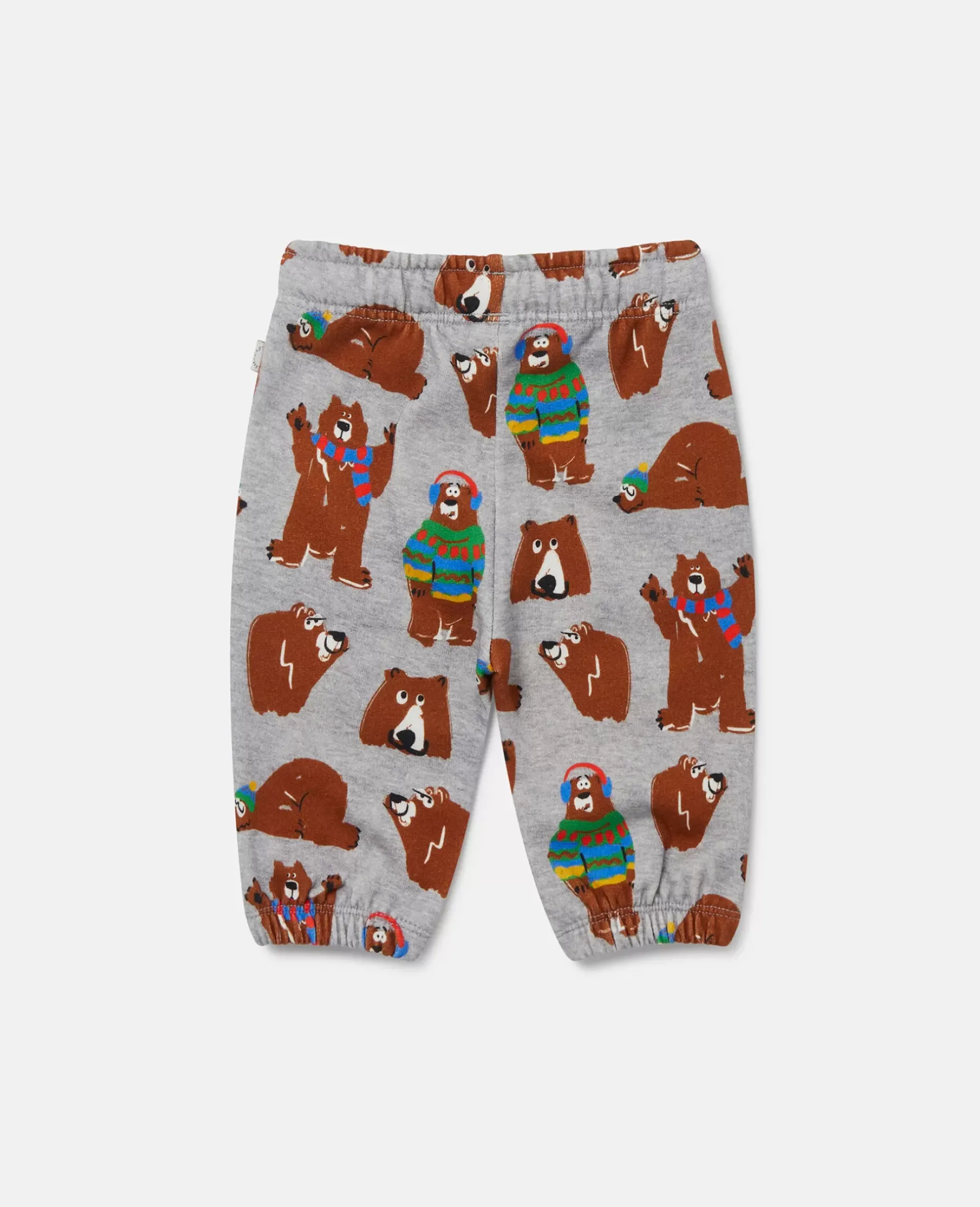 Bear Print Joggers