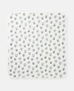 Bear Print Reversible Blanket