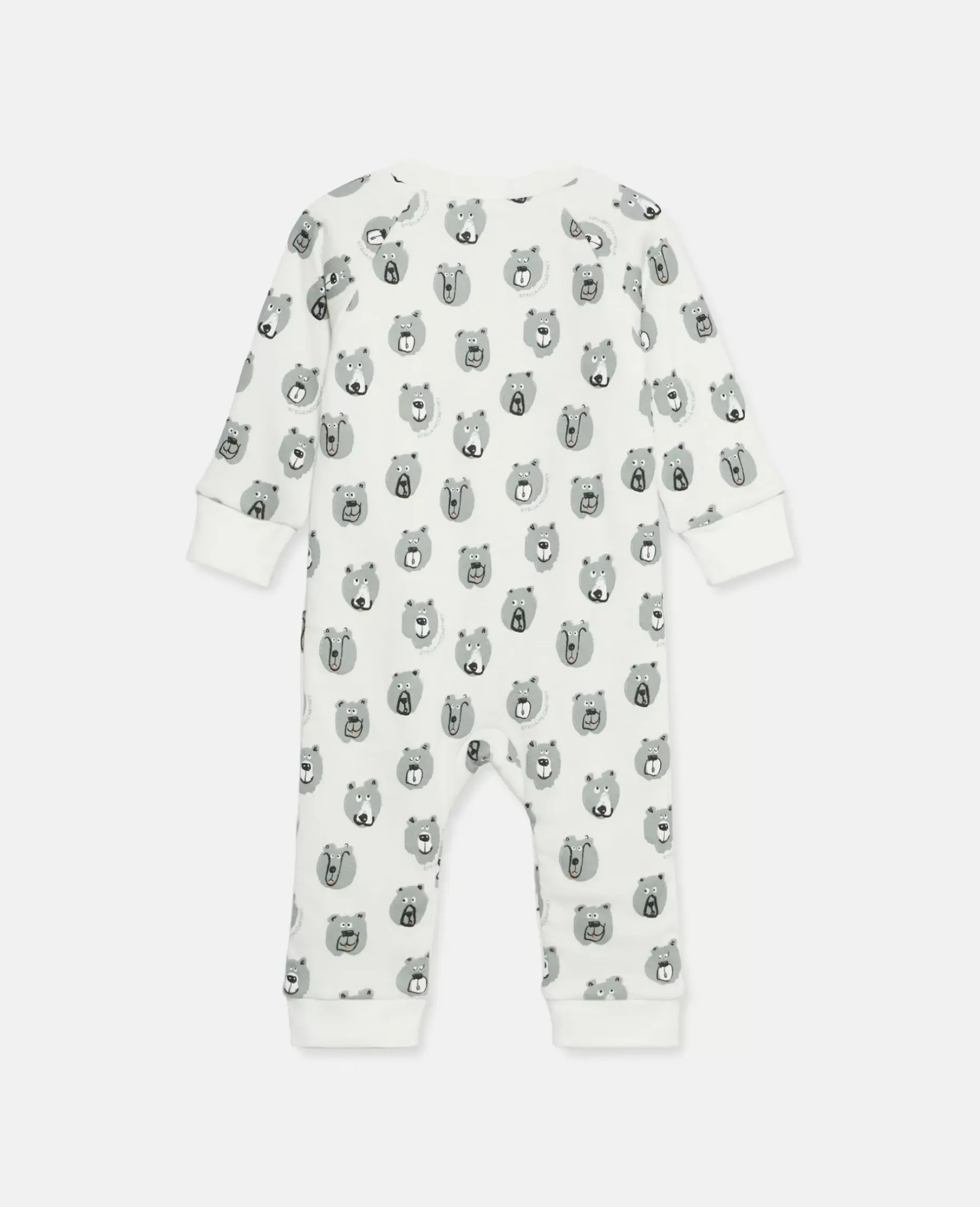 Bear Print Reversible Sleepsuit