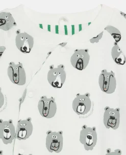 Bear Print Reversible Sleepsuit