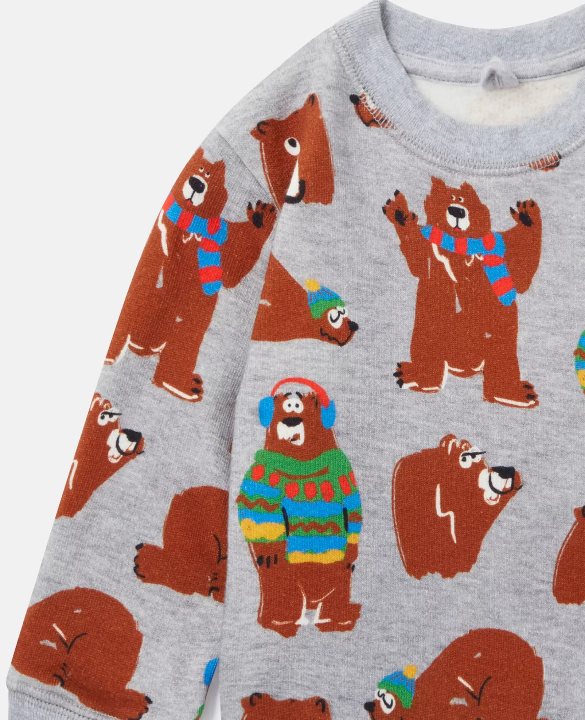 Bear Print Sweatshirt
