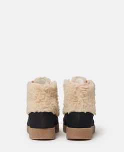 Borg Moccasin Ankle Boots
