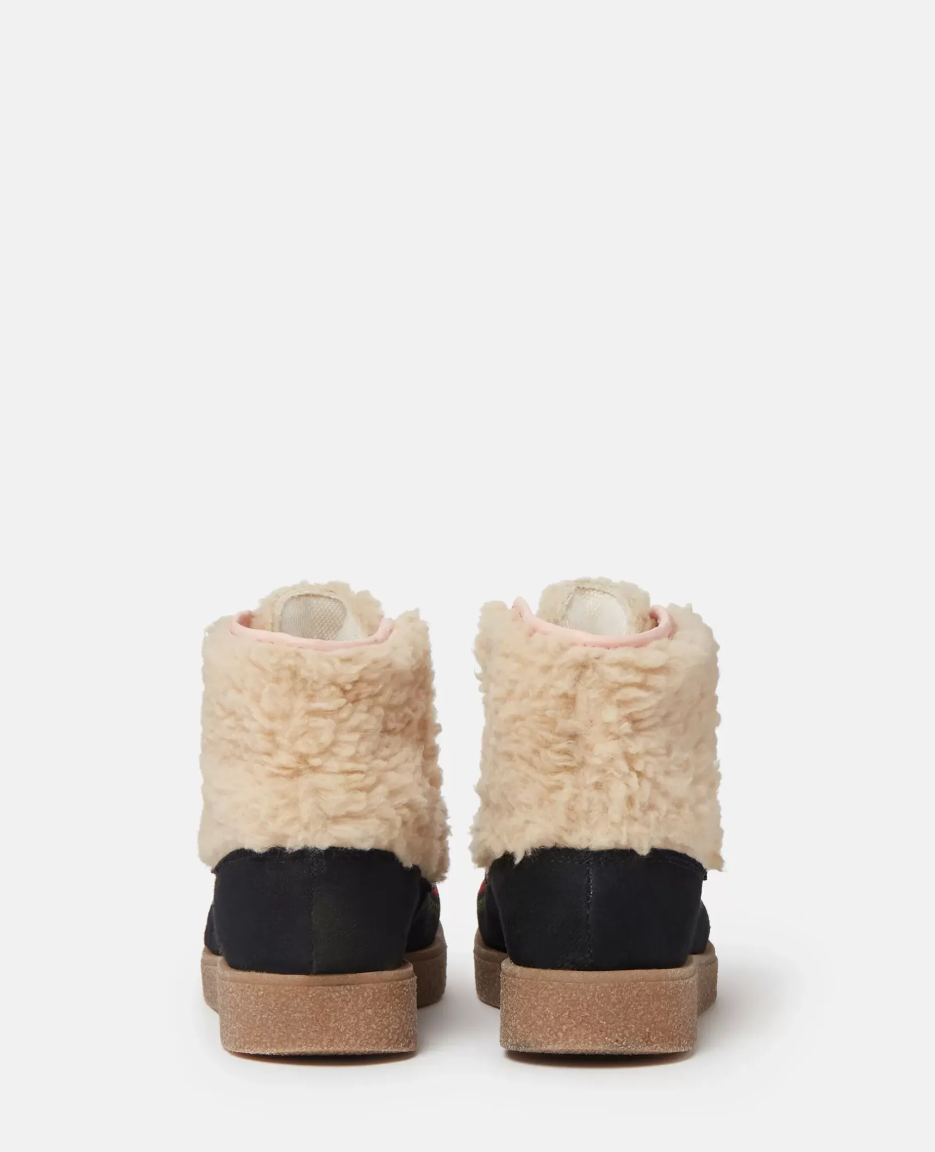 Borg Moccasin Ankle Boots