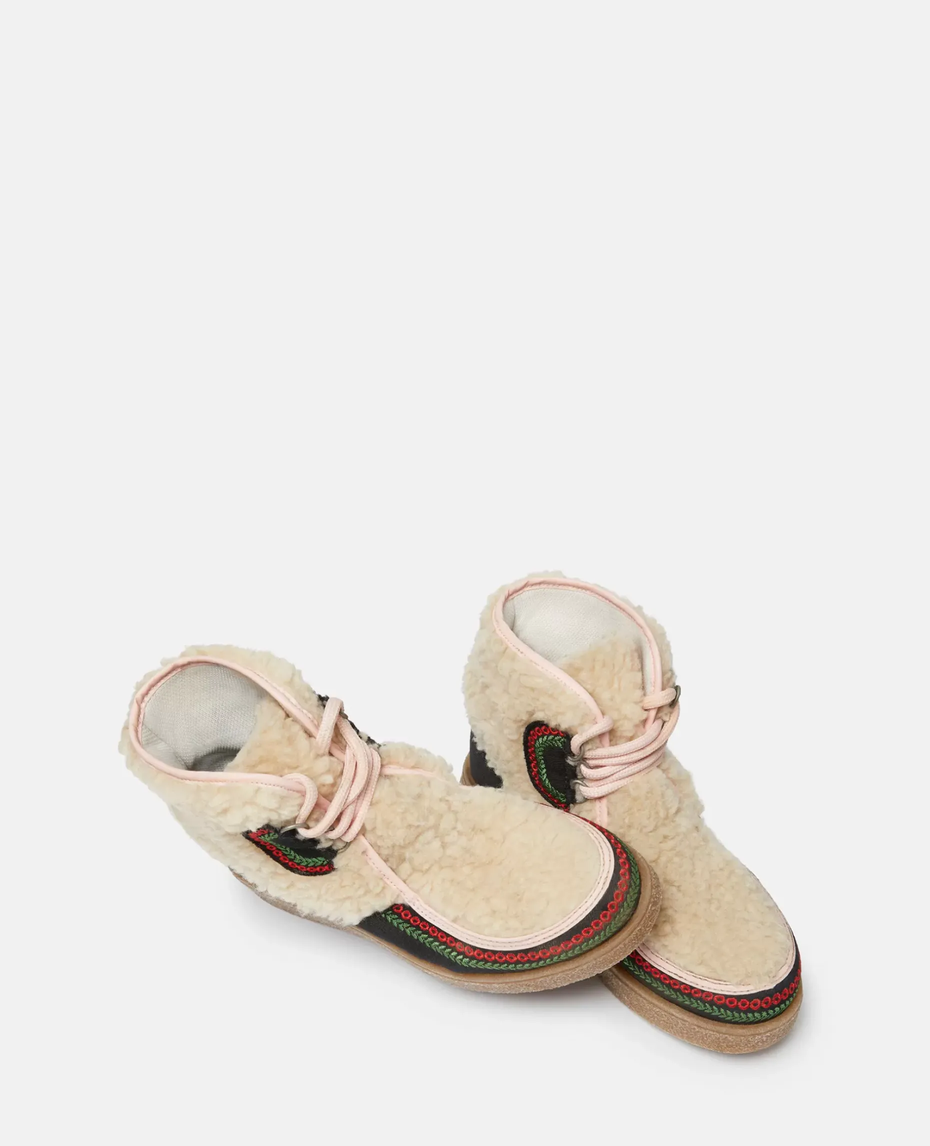 Borg Moccasin Ankle Boots