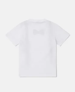Bow Tie And Suspender Print T-Shirt