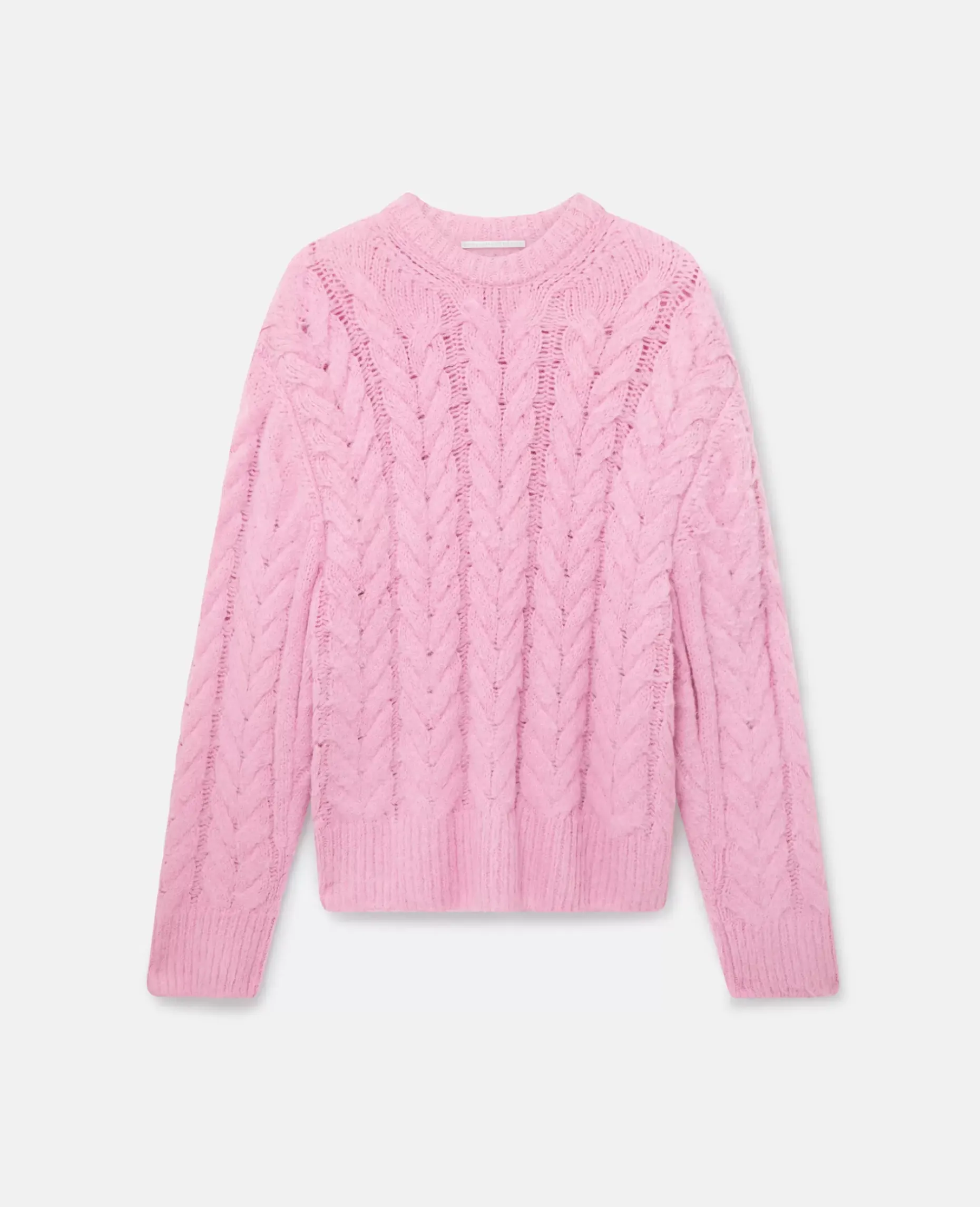 Cable Knit Cape Jumper