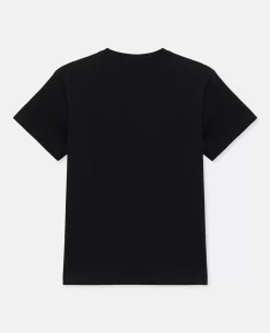 Circular Logo Embroidery T-Shirt