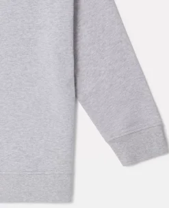 Circular Logo Embroidery Sweatshirt