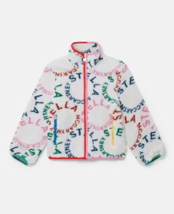 Circular Logo Fleece Jacket