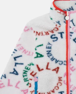 Circular Logo Fleece Jacket