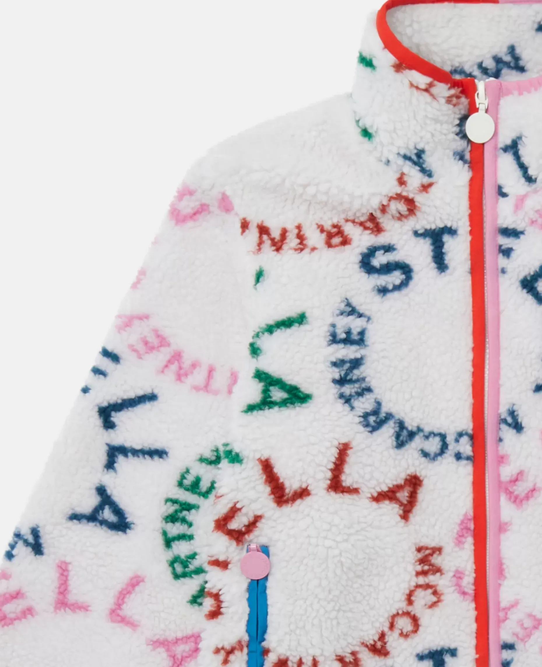 Circular Logo Fleece Jacket