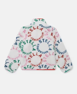 Circular Logo Fleece Jacket