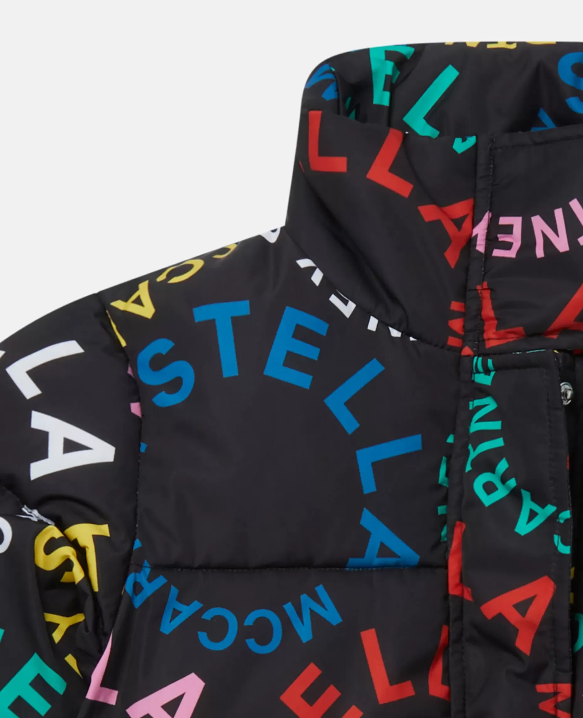 Circular Logo Hooded Jacket