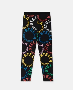 Circular Logo Leggings