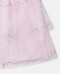 Confetti Dot Tiered Dress