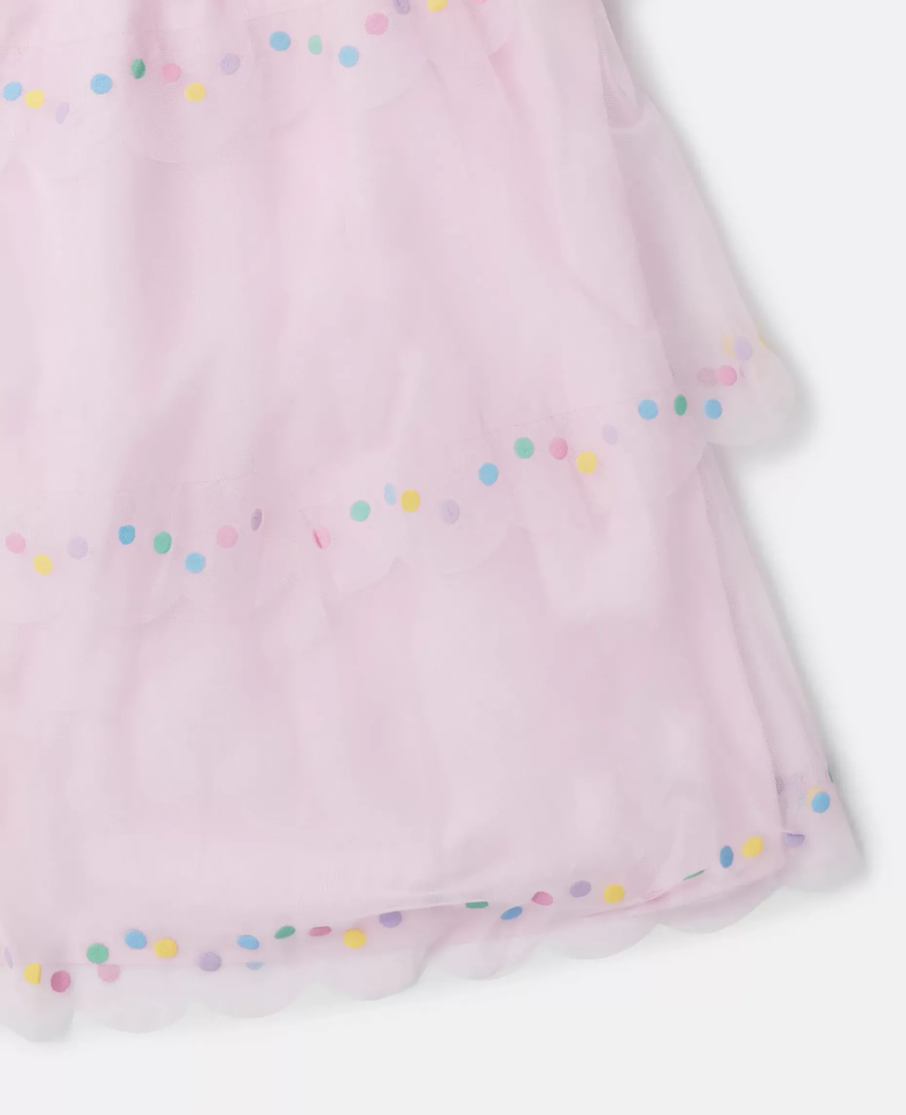 Confetti Dot Tiered Dress
