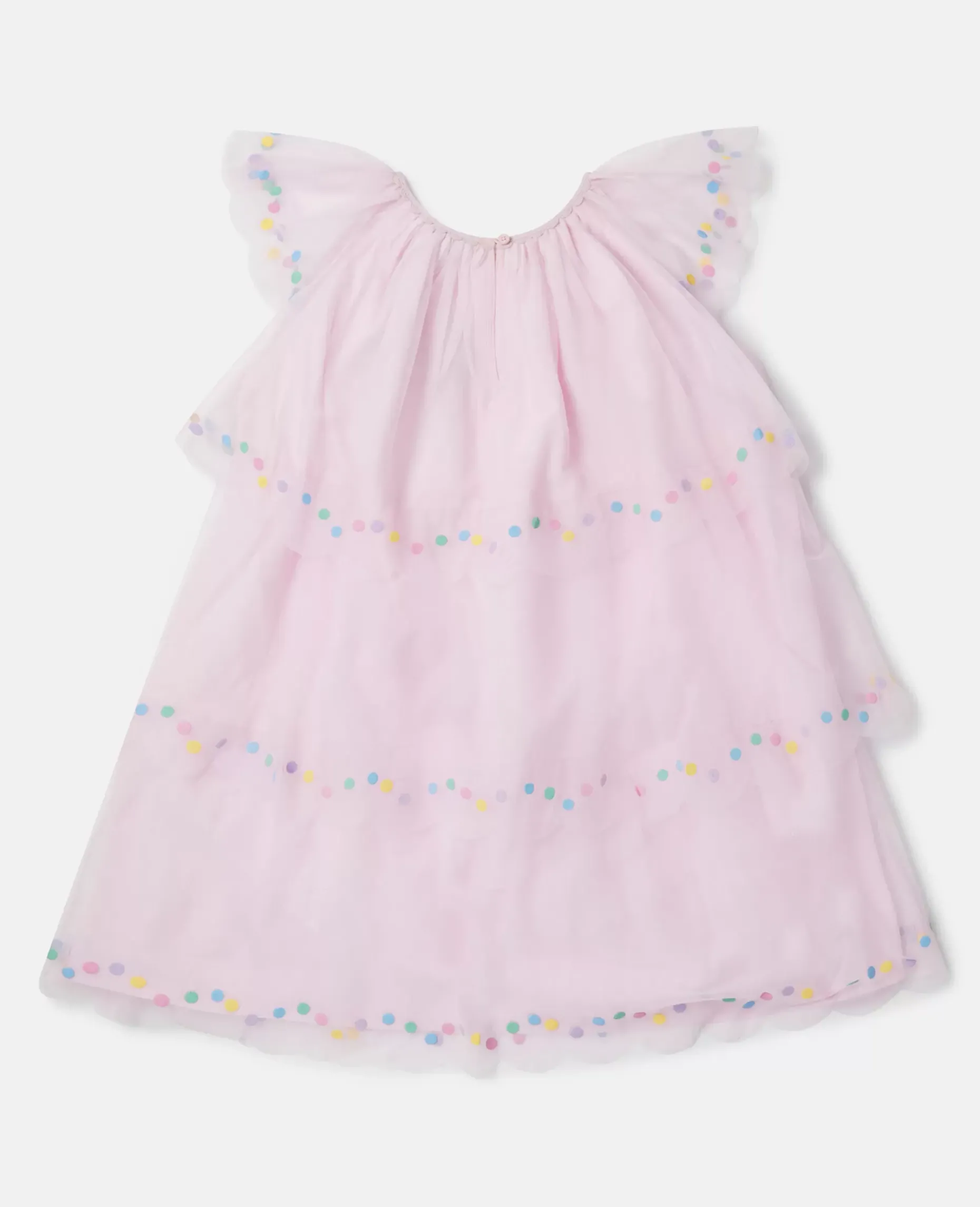 Confetti Dot Tiered Dress