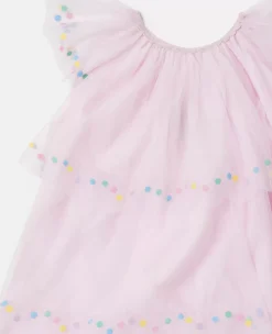 Confetti Dot Tiered Dress