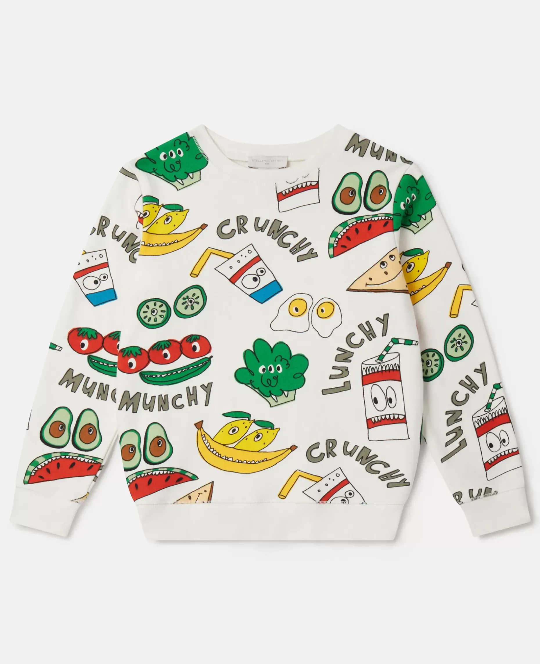 Crunchy Lunchy Print Sweatshirt