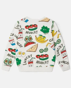 Crunchy Lunchy Print Sweatshirt