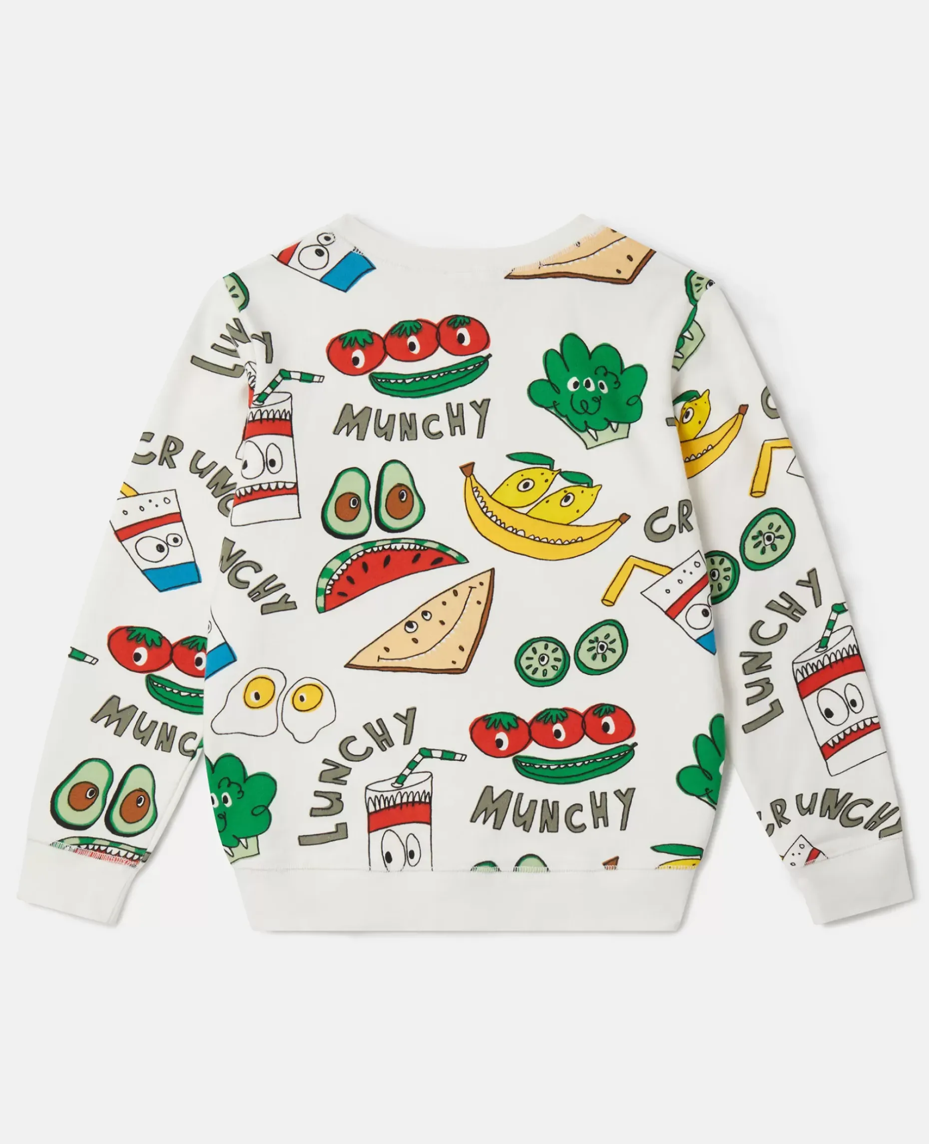 Crunchy Lunchy Print Sweatshirt