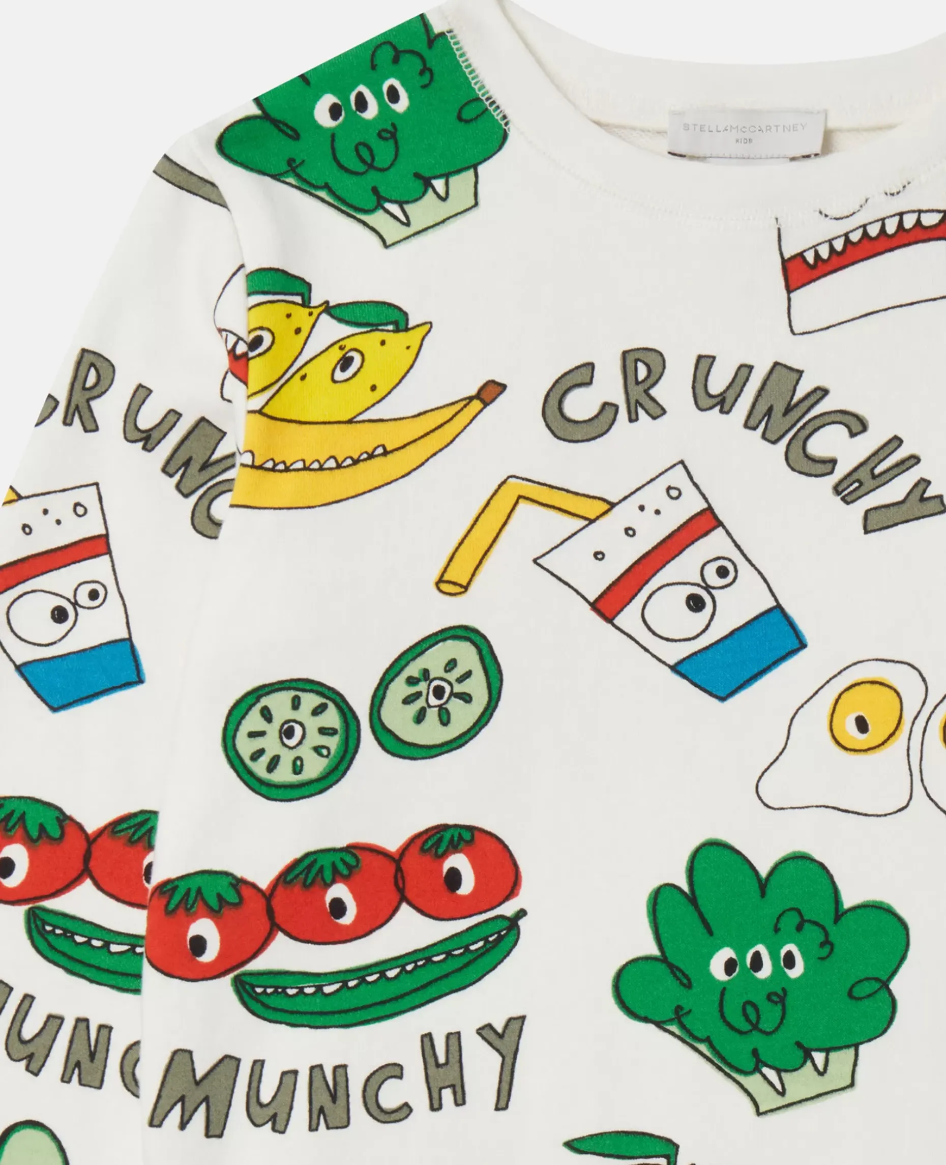 Crunchy Lunchy Print Sweatshirt