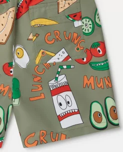 Crunchy Lunchy Swim Shorts