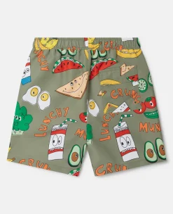 Crunchy Lunchy Swim Shorts