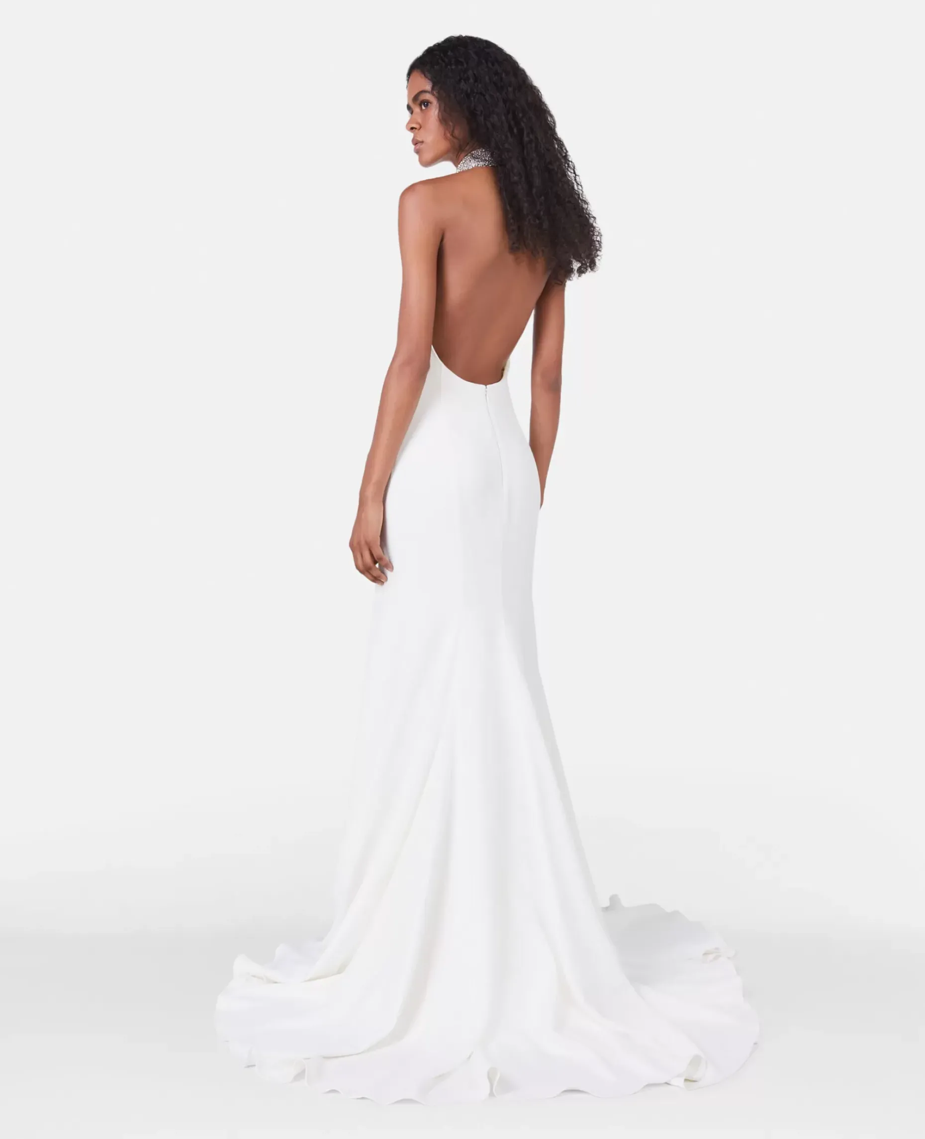 Crystal Halterneck Bridal Gown