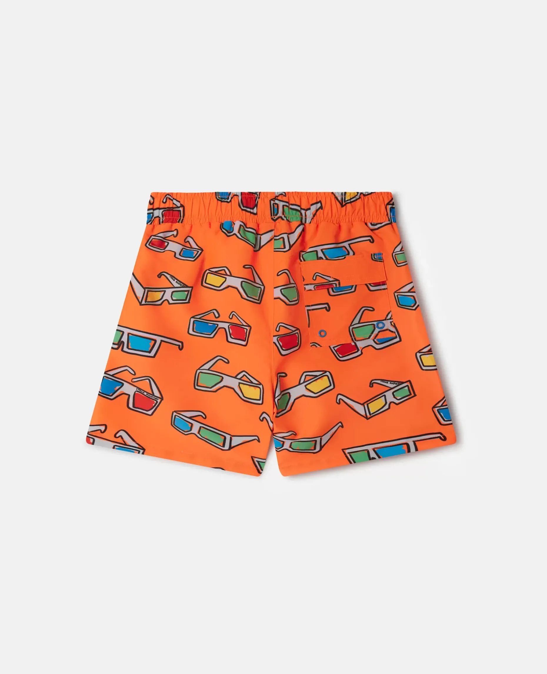 3D Glasses Swimming Trunks