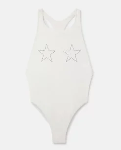 Diamante Star Racerback Swimsuit