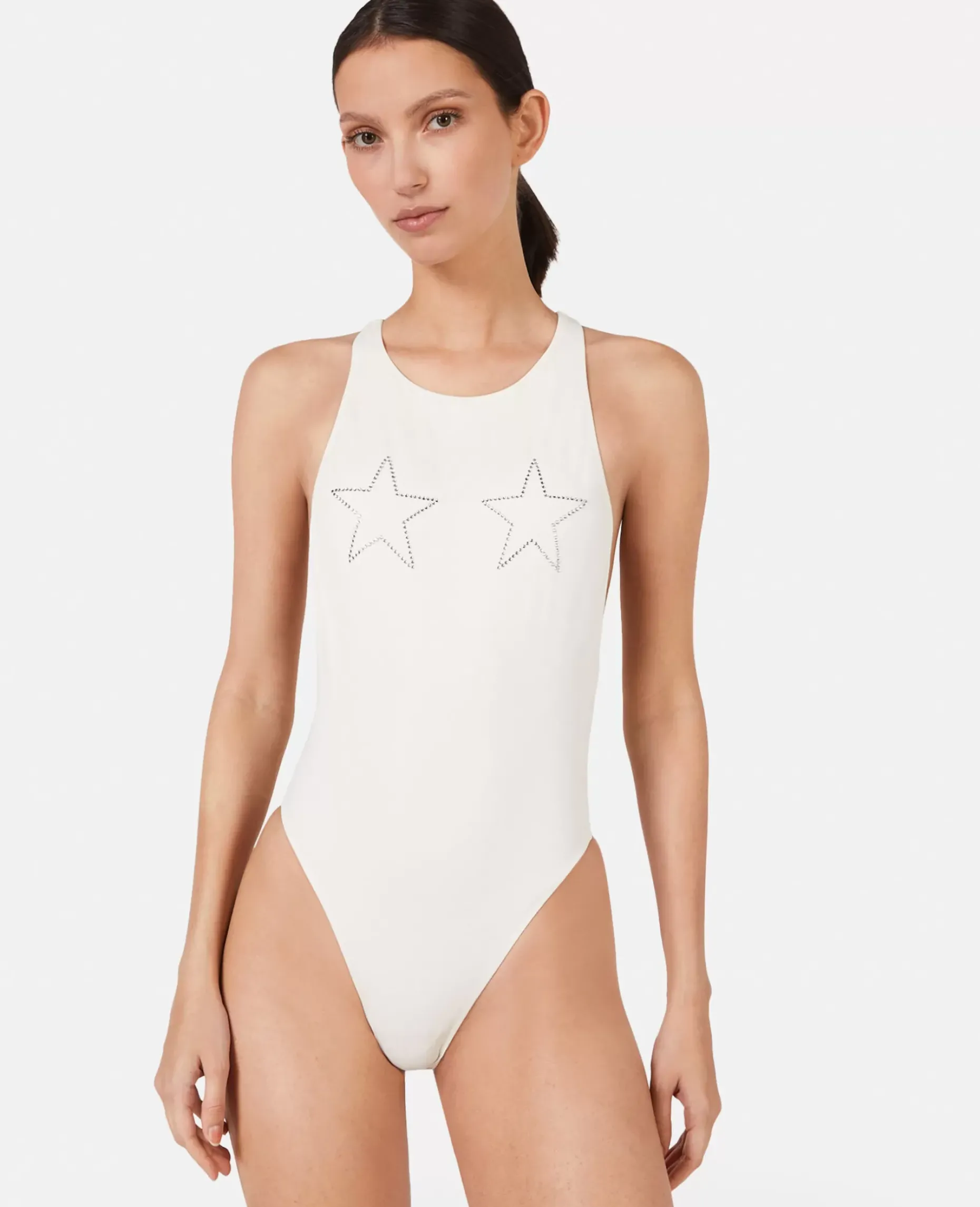 Diamante Star Racerback Swimsuit