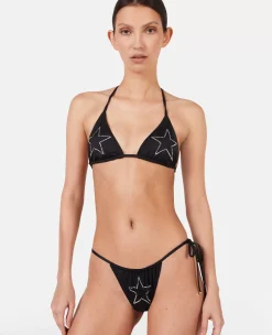 Diamante Star Side-Tie Bikini Briefs