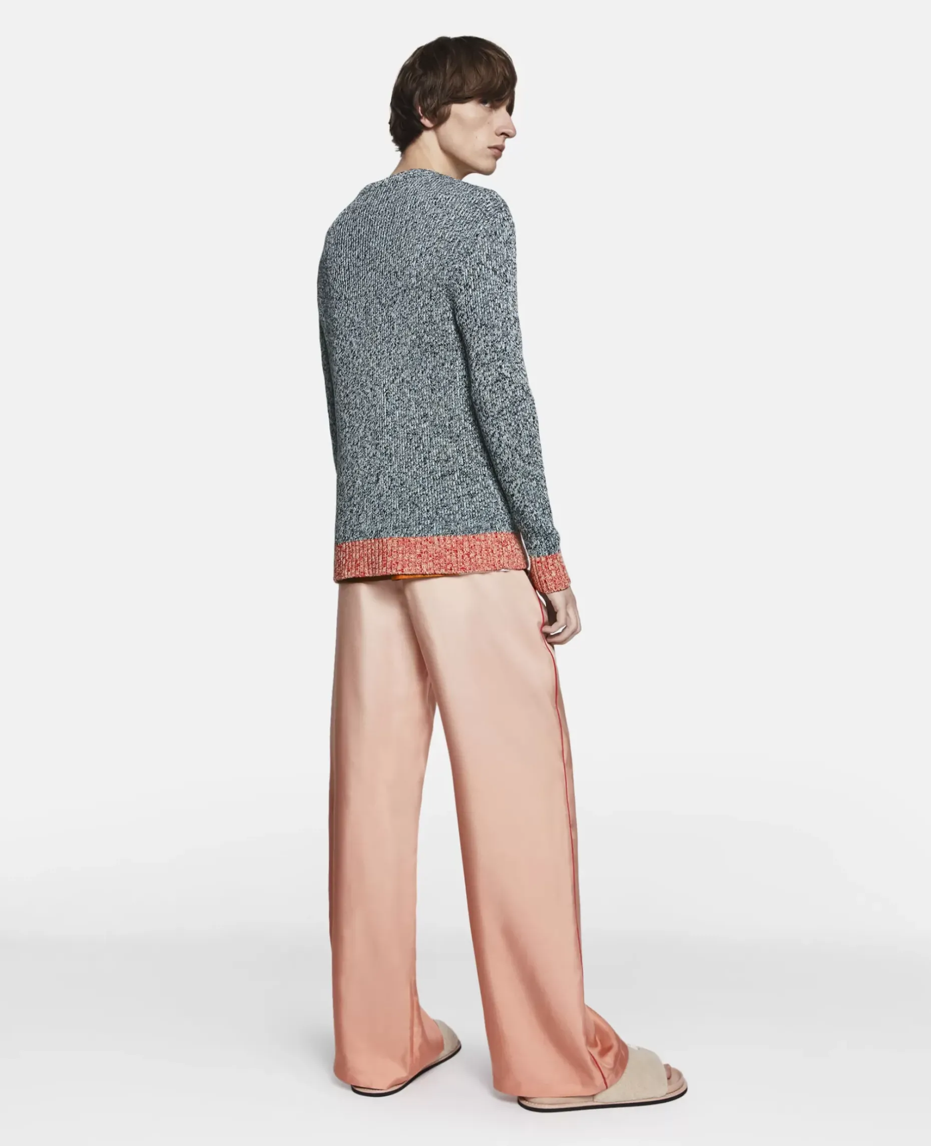 Don'T Waste Another Day' Slogan Cotton Knit Jumper