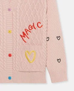 Doodle Embroidery Cardigan