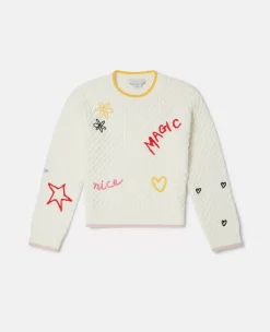 Doodle Embroidery Jumper